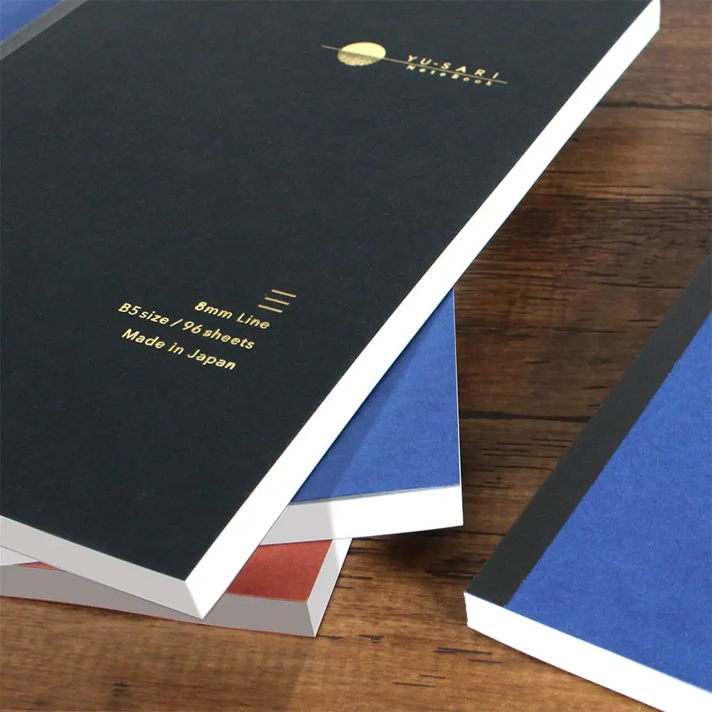 Nakabayashi NYN-A501-NU/COC Notebook for Fountain Pens, A5, 96 Sheets | Fast-Drying Yu-Sari Paper - view 6