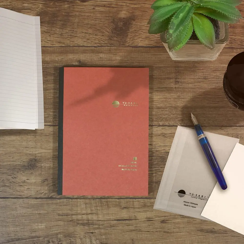 Nakabayashi NYN-A501-NU/COC Notebook for Fountain Pens, A5, 96 Sheets | Fast-Drying Yu-Sari Paper - view 7