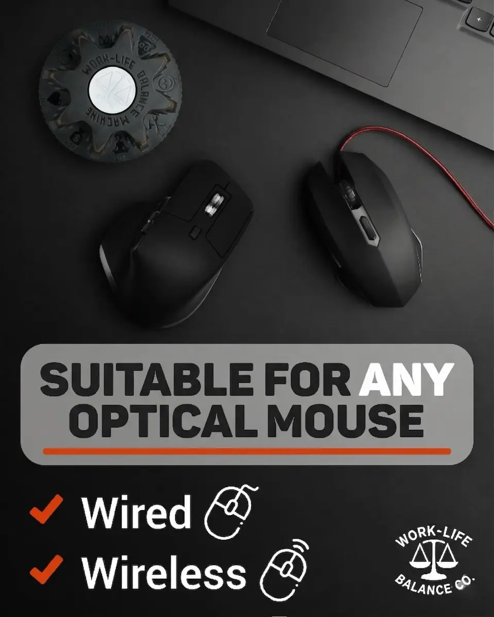 Work-Life Balance Corporation Mechanical Mouse Jiggler, Cordless & Undetectable | Keeps Computer Active - view 5