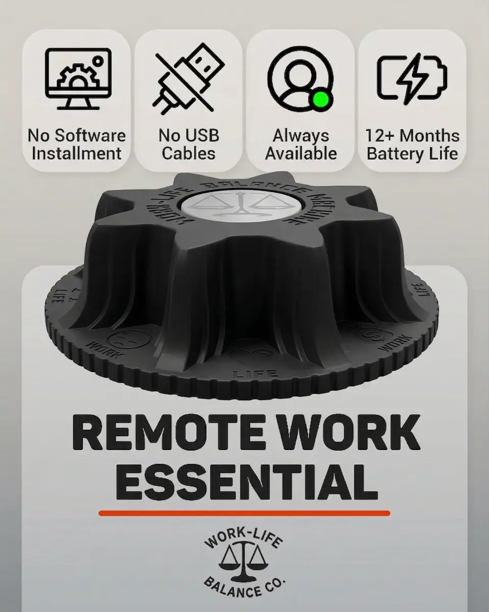 Work-Life Balance Corporation Mechanical Mouse Jiggler, Cordless & Undetectable | Keeps Computer Active - view 4