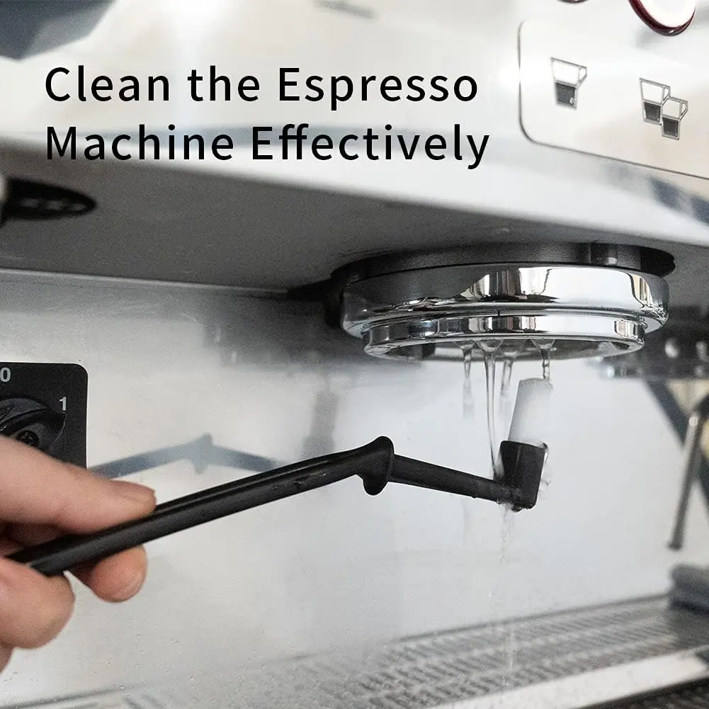 watchget Coffee Machine Cleaning Brush Set with Scoop, 2-Piece, 220mm Handle | Essential for Espresso Machine Maintenance - view 3