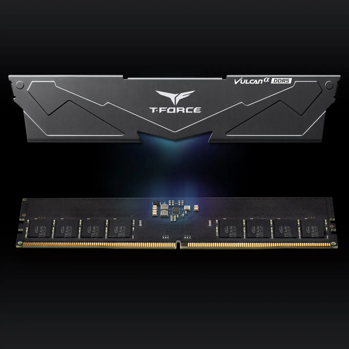 TEAMGROUP T-Force Vulcan Alpha DDR5 RAM 32GB (2x16GB) 5600MHz CL40 Desktop Memory Module | AMD Optimized - view 6