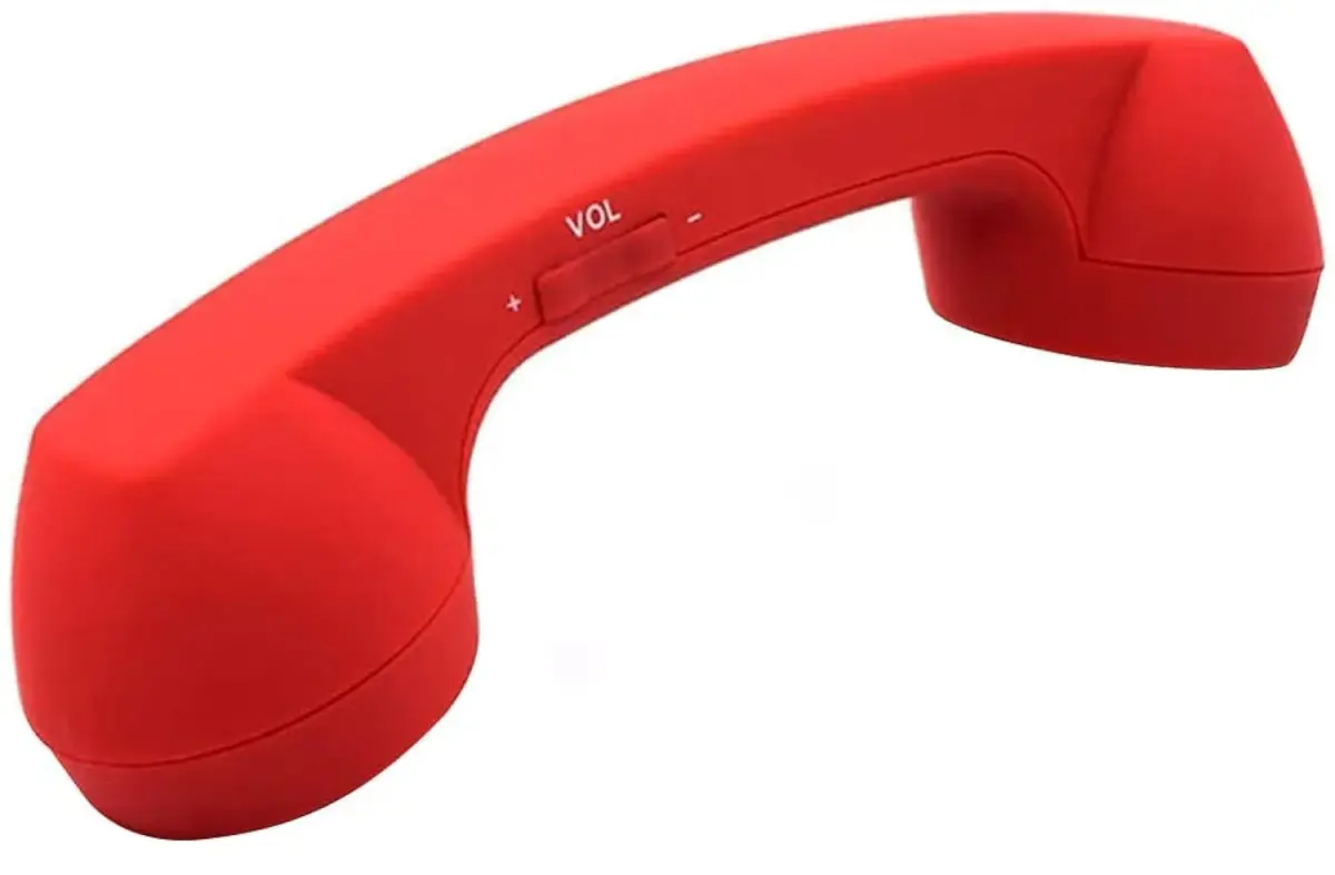 LIONSOUL Retro Bluetooth Handset E88C9D | 12 Hours Talk Time - main product image
