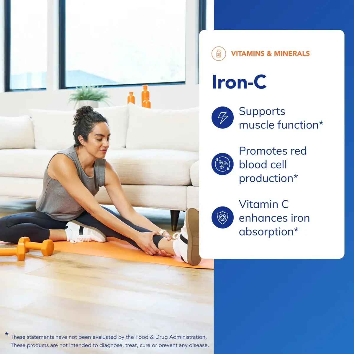 Pure Encapsulations Iron-C Capsules 30 Count (Pack of 1) | Supports Red Blood Cell Production & Muscle Function with Enhanced Iron Absorption - view 3