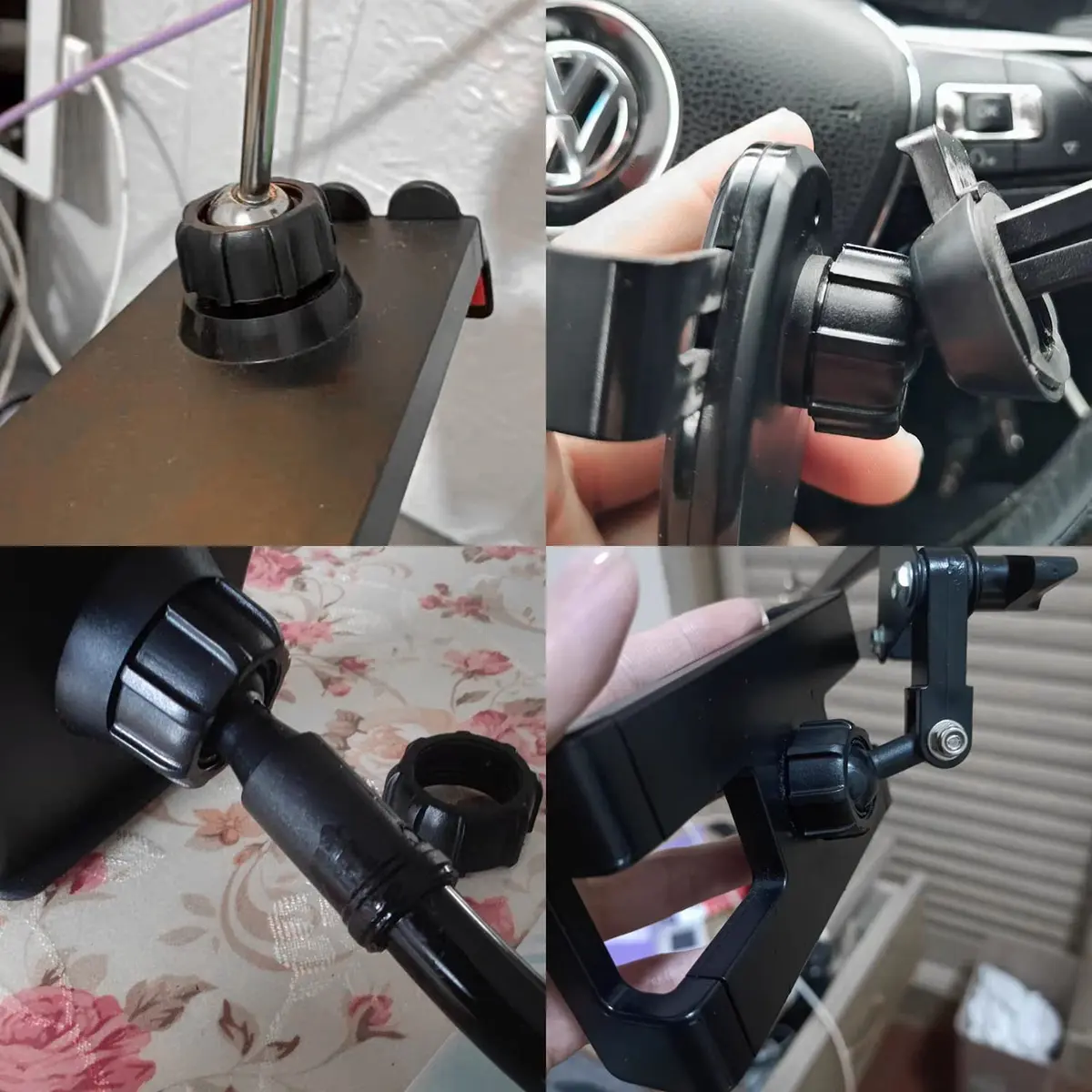 LUORNG Camera Support Ring for 17mm Ball-Joint Adapter | 9PCS Black Support in India - view 5