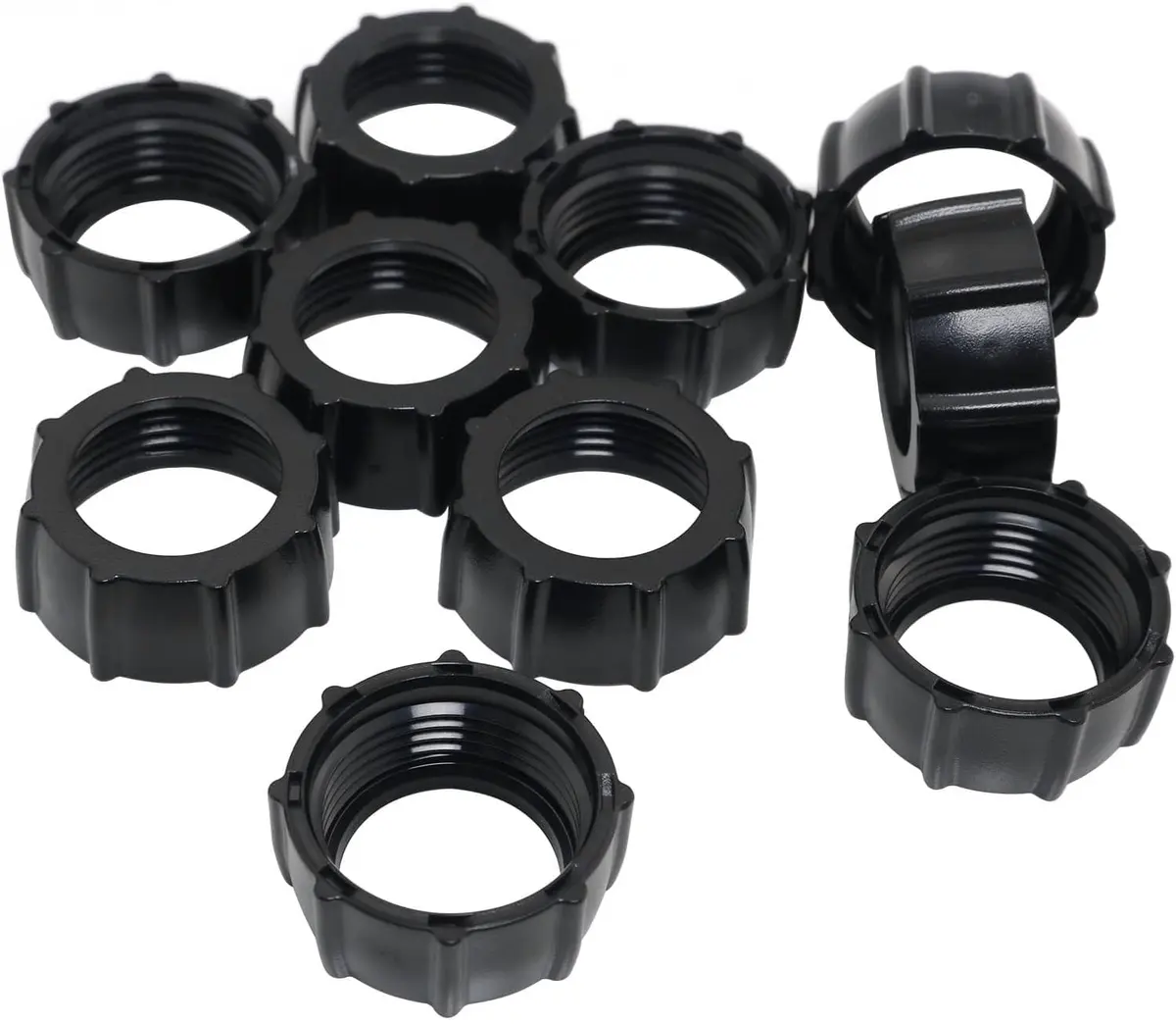 LUORNG Camera Support Ring for 17mm Ball-Joint Adapter | 9PCS Black Support in India - view 4