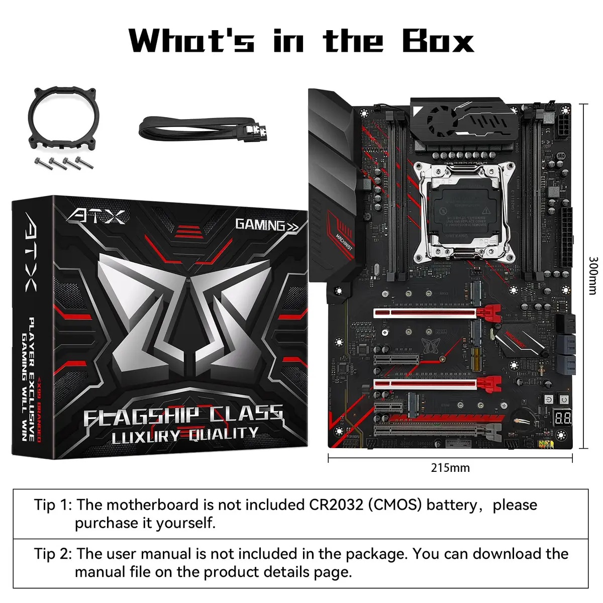 MACHINIST X99 MR9A PRO MAX Motherboard Intel LGA 2011-V3 DDR4 ATX Server | Quad-Channel 128GB ECC/Non-ECC Memory Support - view 7