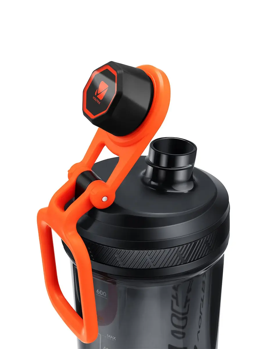 VOLTRX Gallium Electric Protein Shaker Bottle 24oz | USB Rechargeable, BPA-Free Tritan, Waterproof, Silent Motor - view 7