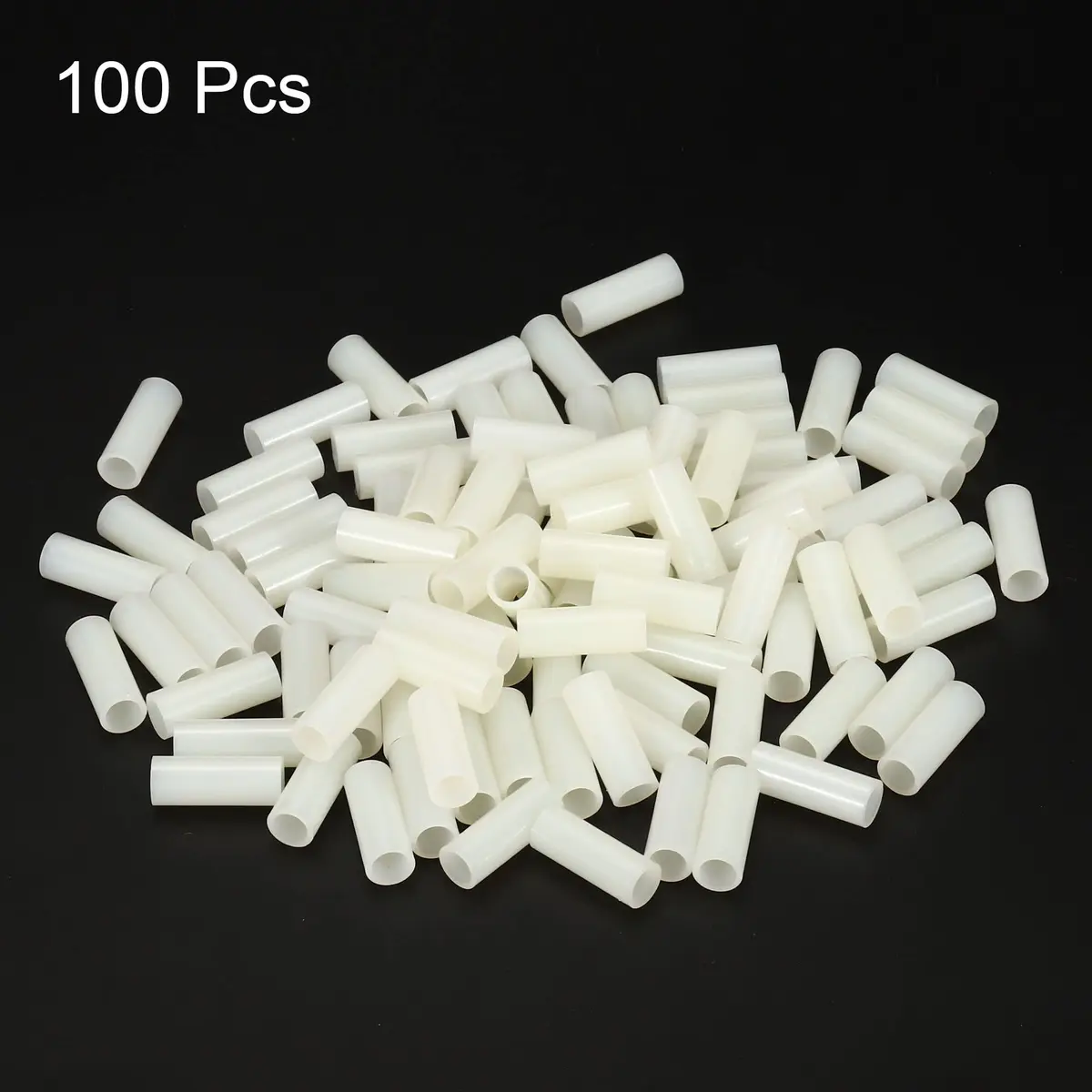 PATIKIL Round Spacer Washer 100 Pack Nylon 5mm ID x 7mm OD x 20mm L | For M5 Screws, 3D Printers, Electronics - view 3