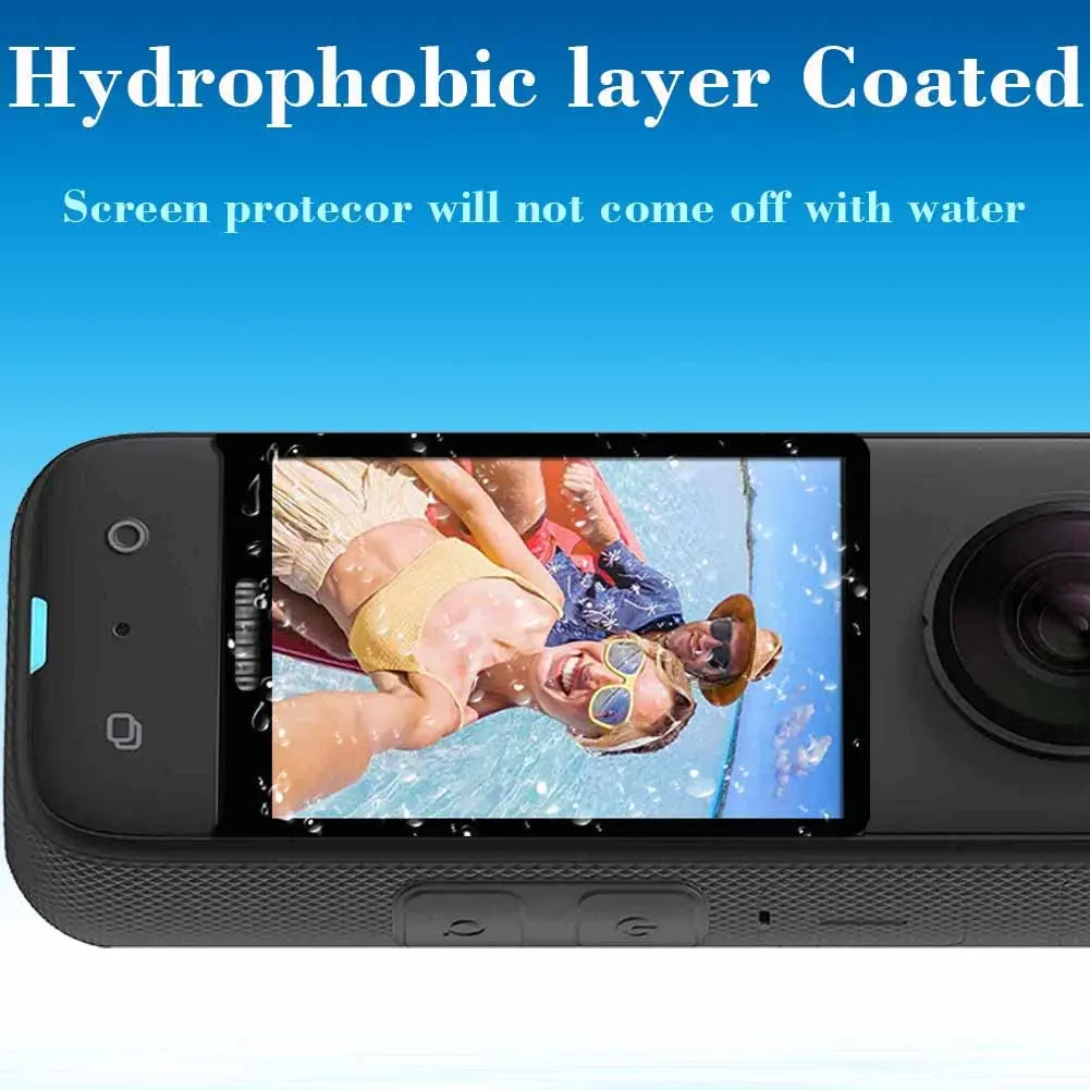 ULBTER Screen Protector for Insta360 X3 360 Camera LCD | 2 Pack, Anti-Scratch, HD Clarity, Bubble-Free - view 6