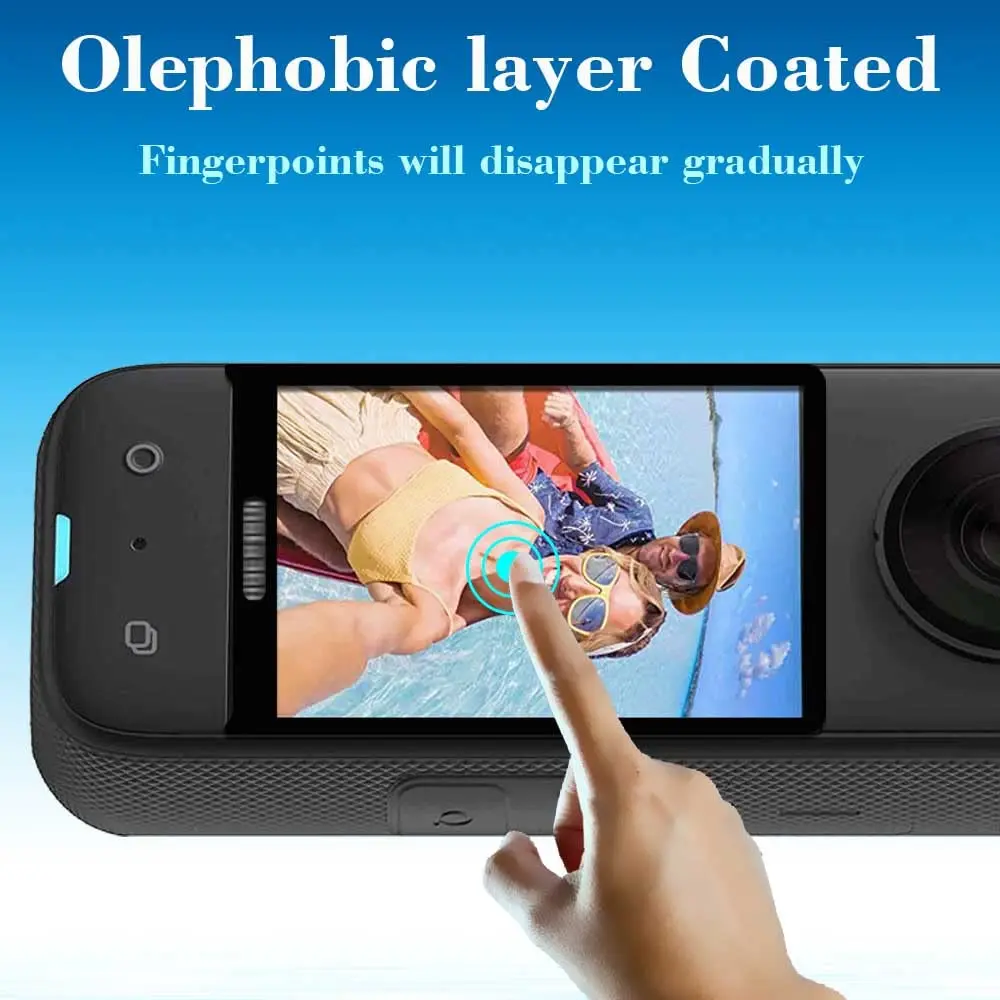 ULBTER Screen Protector for Insta360 X3 360 Camera LCD | 2 Pack, Anti-Scratch, HD Clarity, Bubble-Free - view 4