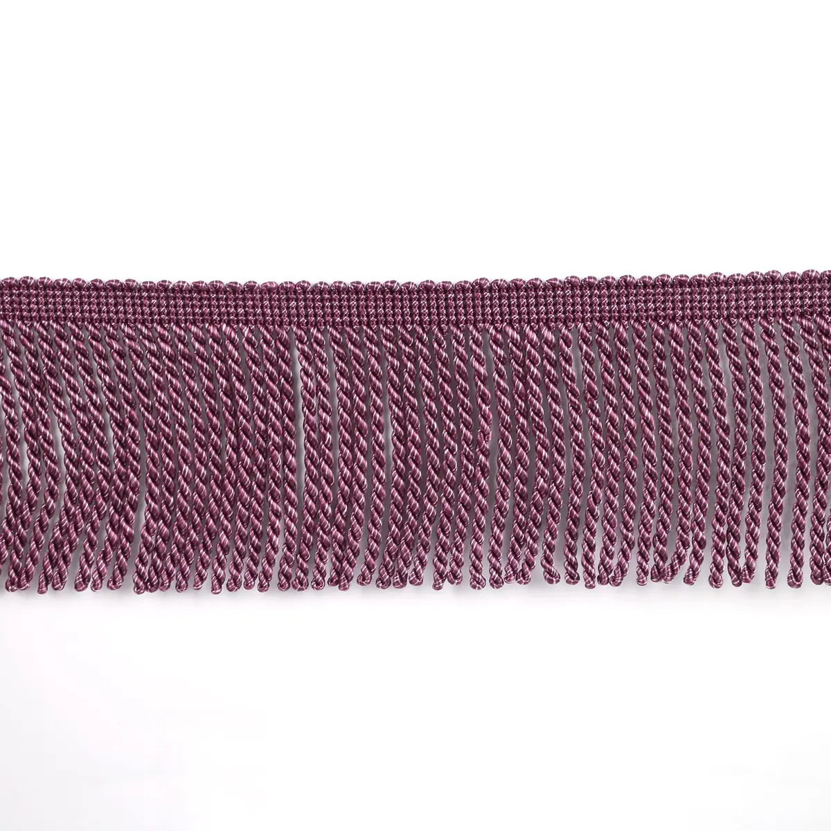 Fenghuangwu 4 Inch Wide Rayon Curtain Bullion Fringe Trim for DIY Sewing & Decoration - view 2