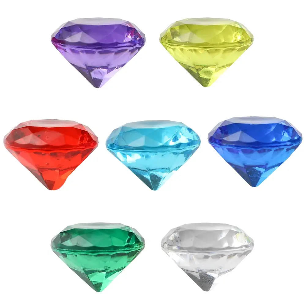 CORODER Blue Hedgehog Bag Include Acrylic Gems & Gold Rings | Kids Party Favor (6 inch x 4.7 inch) - view 2
