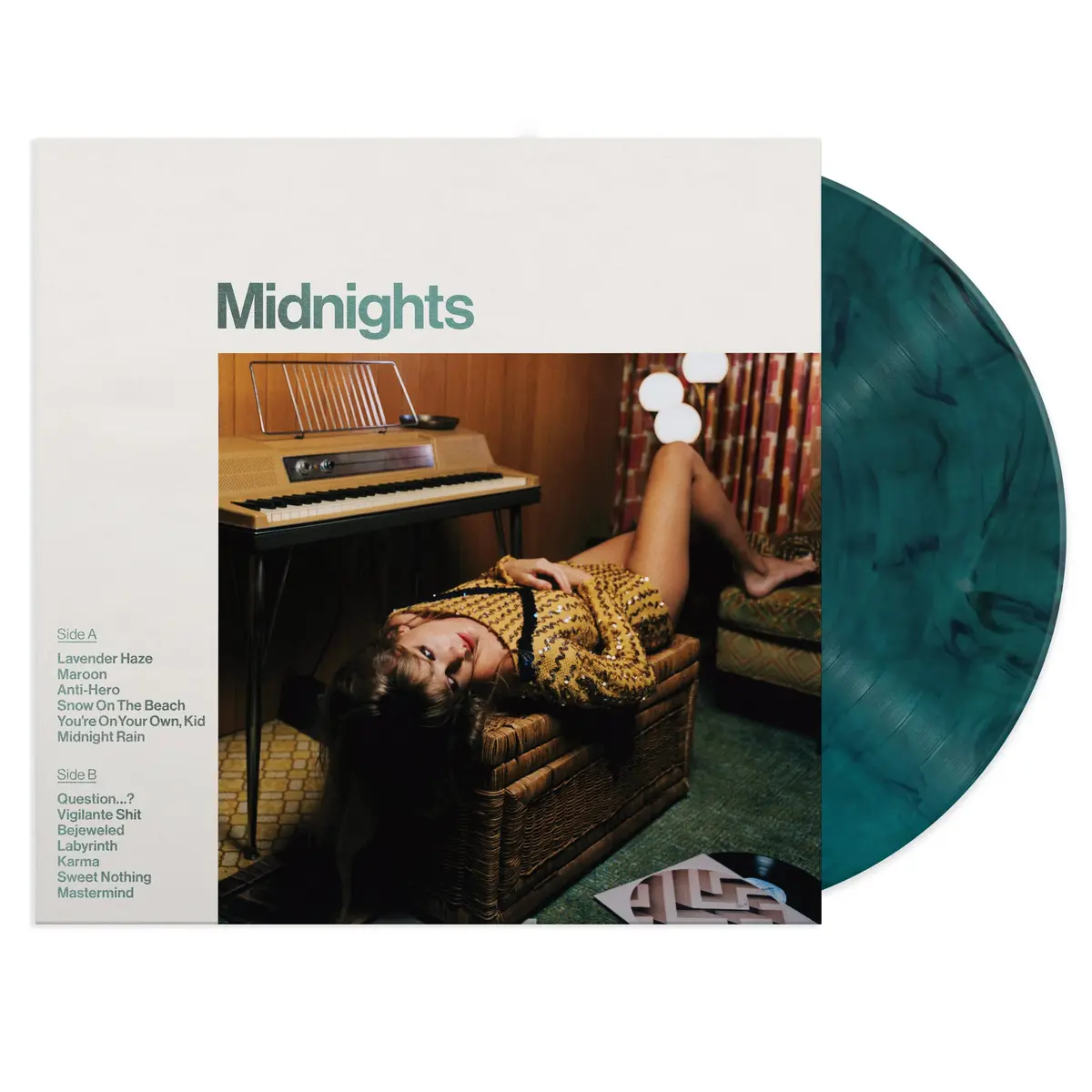 EMI Midnights Jade Green Edition LP | Taylor Swift Pop Vinyl Record - main product image
