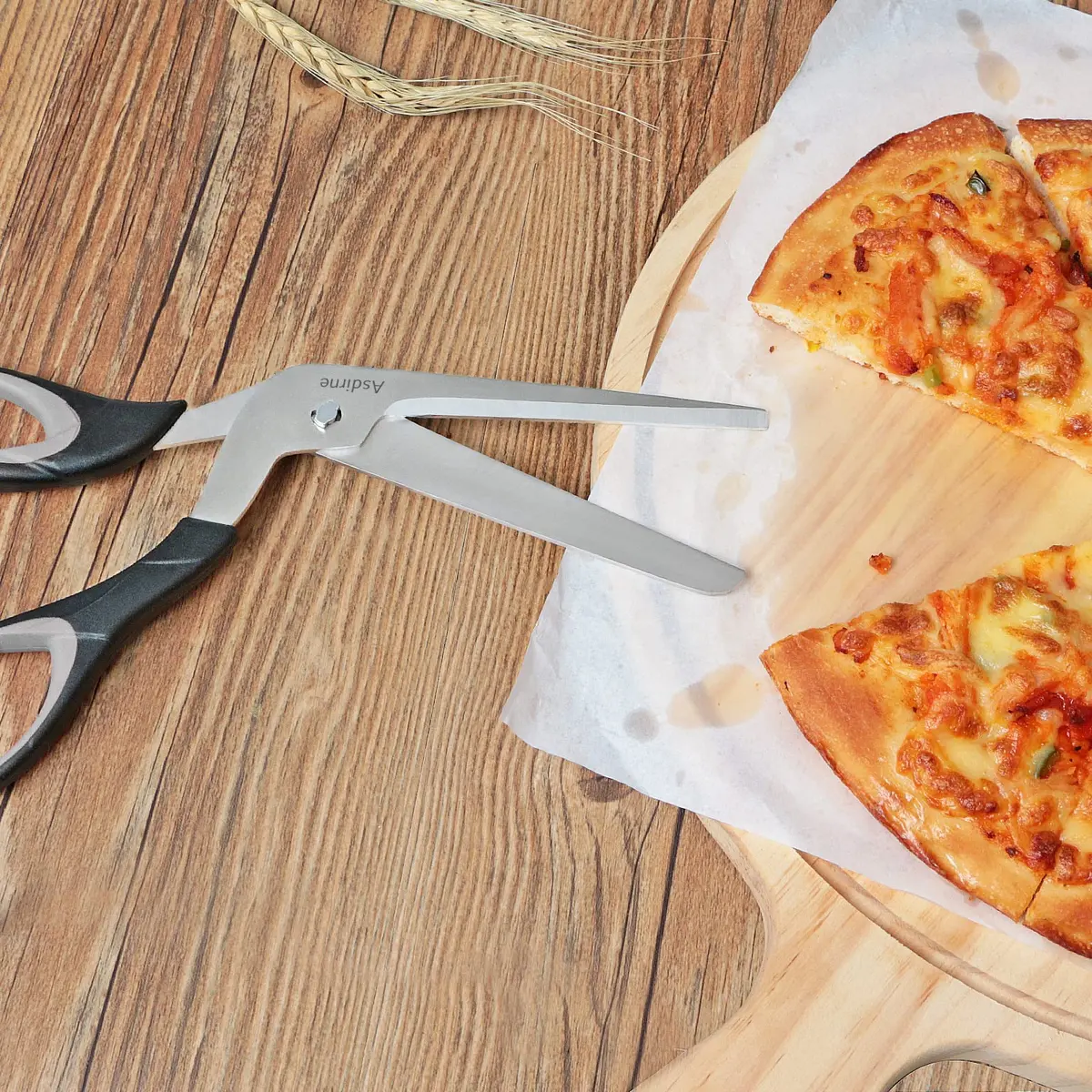 Asdirne Pizza Scissors 10.3" | Ultra Sharp Detachable Blade & Ergonomic Grip - view 7