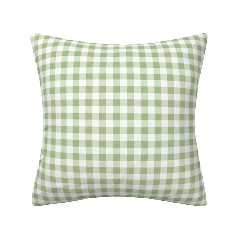 AHAHM Buffalo Check Plaid Throw Pillow Cover 40x40cm (16x16 Inch) Set of 2 | Farmhouse Decorative Cushion Case for Sofa & Outdoor - view 2