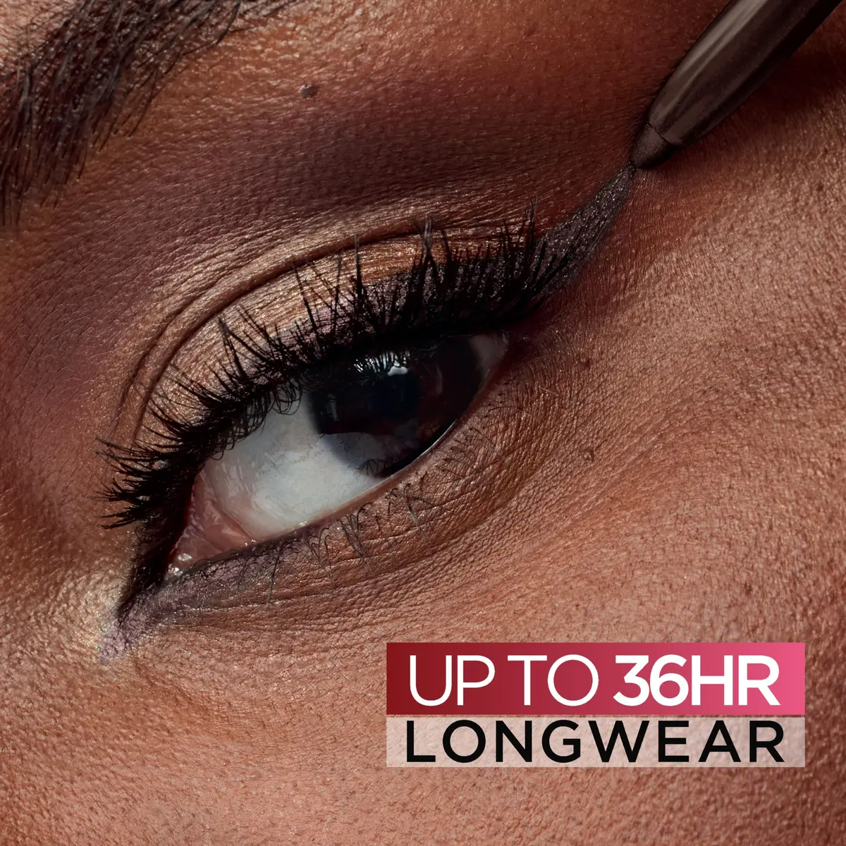 Beco Gel Eyeliner Pencil Brown Denim | Smudge-Resistant Waterproof 36HR Wear - view 2