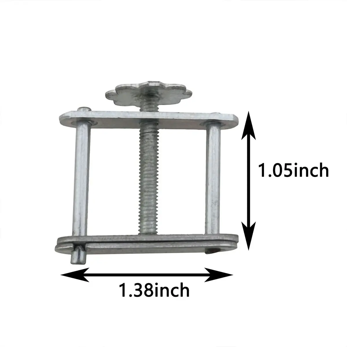 ZZHXSM Flow Control Pipe Clamps 4 pcs (6.6cm x 9.7cm x 3cm) | Iron-Plated, Swivel Screw Compressor - view 3