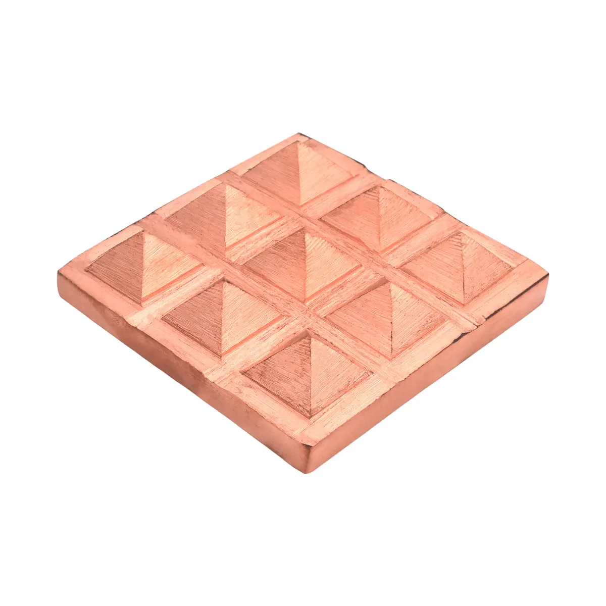 Tree Maison Vastu 3 Layer Copper Pyramid 7.6 cm (3 Inch) | Balances Energy Fields - view 6