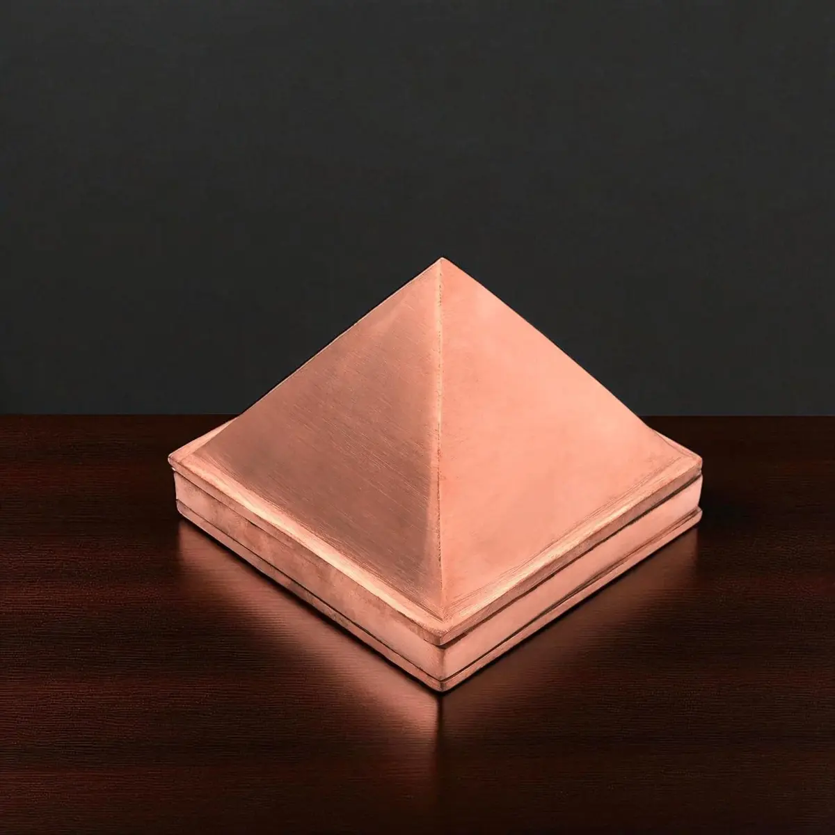 Tree Maison Vastu 3 Layer Copper Pyramid 7.6 cm (3 Inch) | Balances Energy Fields - view 8