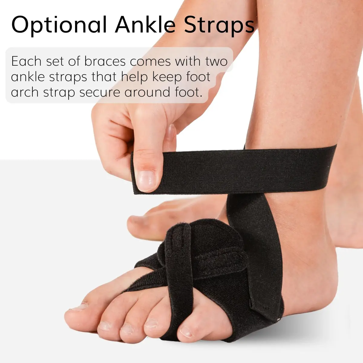 BraceAbility Pediatric Toe Walking Brace for Kids - Patented Foot Support for Neurological Disorders (XL - Pair) - view 7