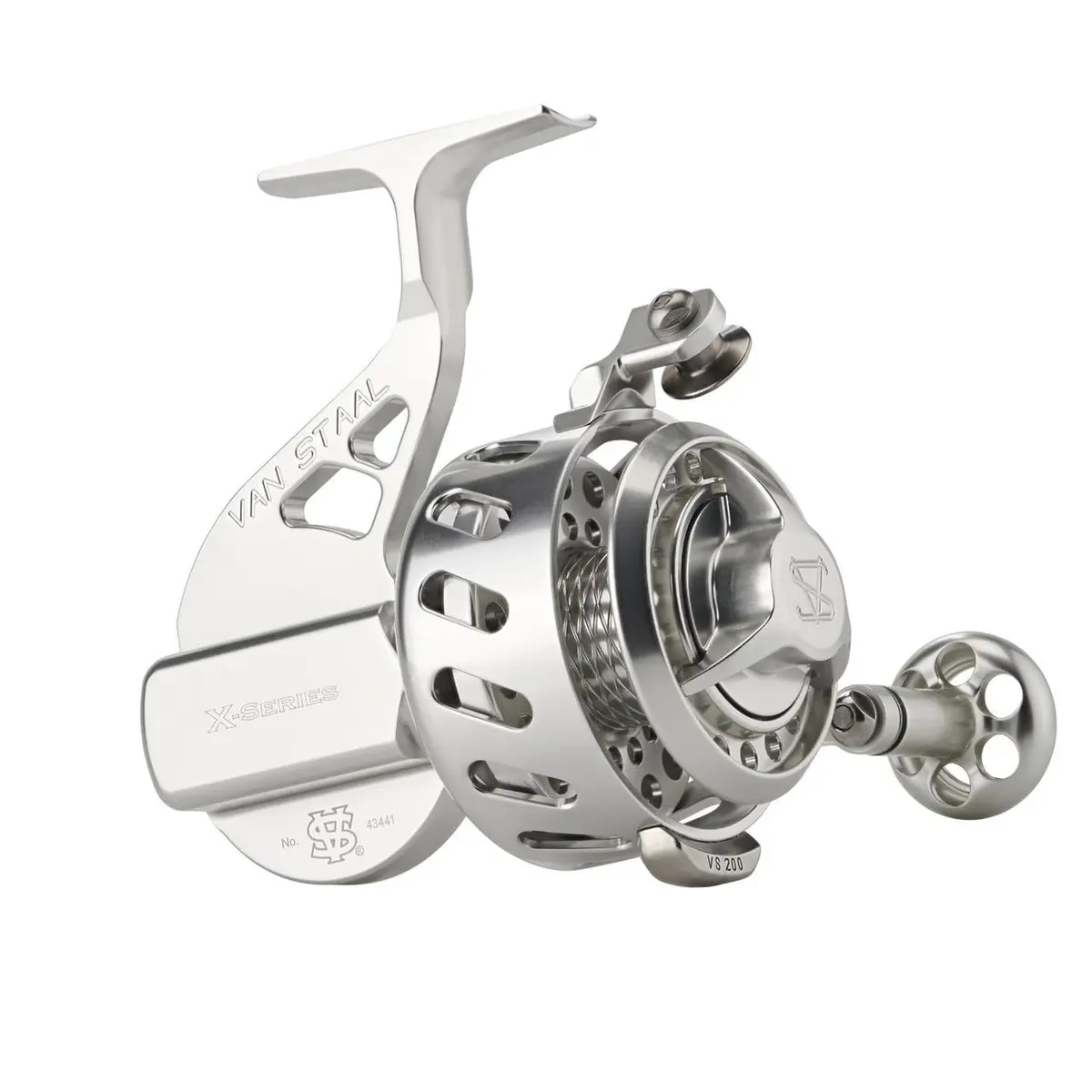 Van Staal VS-X2 Spinning Reel 201g Silver | Fully Sealed, Ultra Durable Surf Reel - view 5