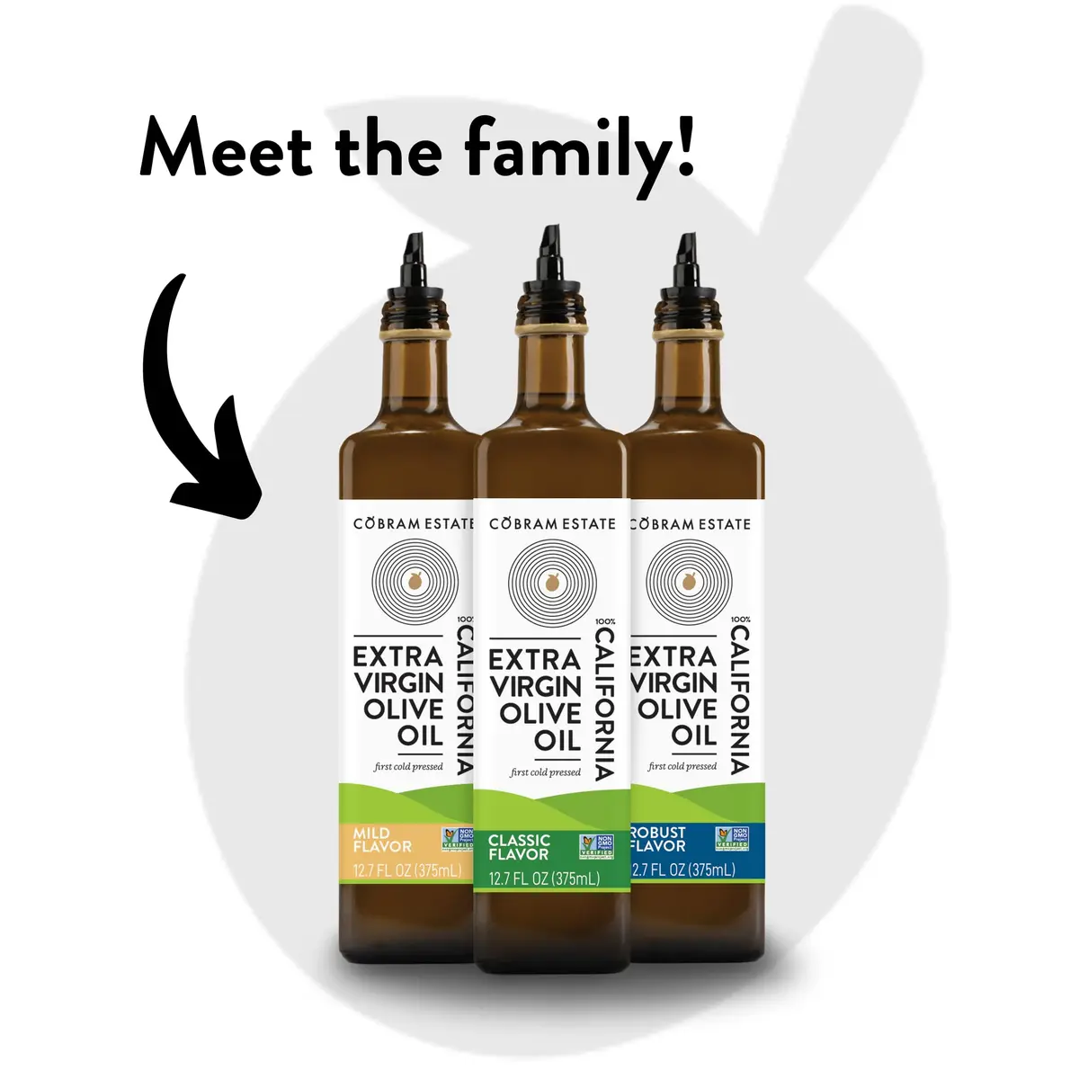 Cobram Estate Mild 100% California Extra Virgin Olive Oil 375ml | Cold Pressed, Non-GMO, Keto Friendly - view 6