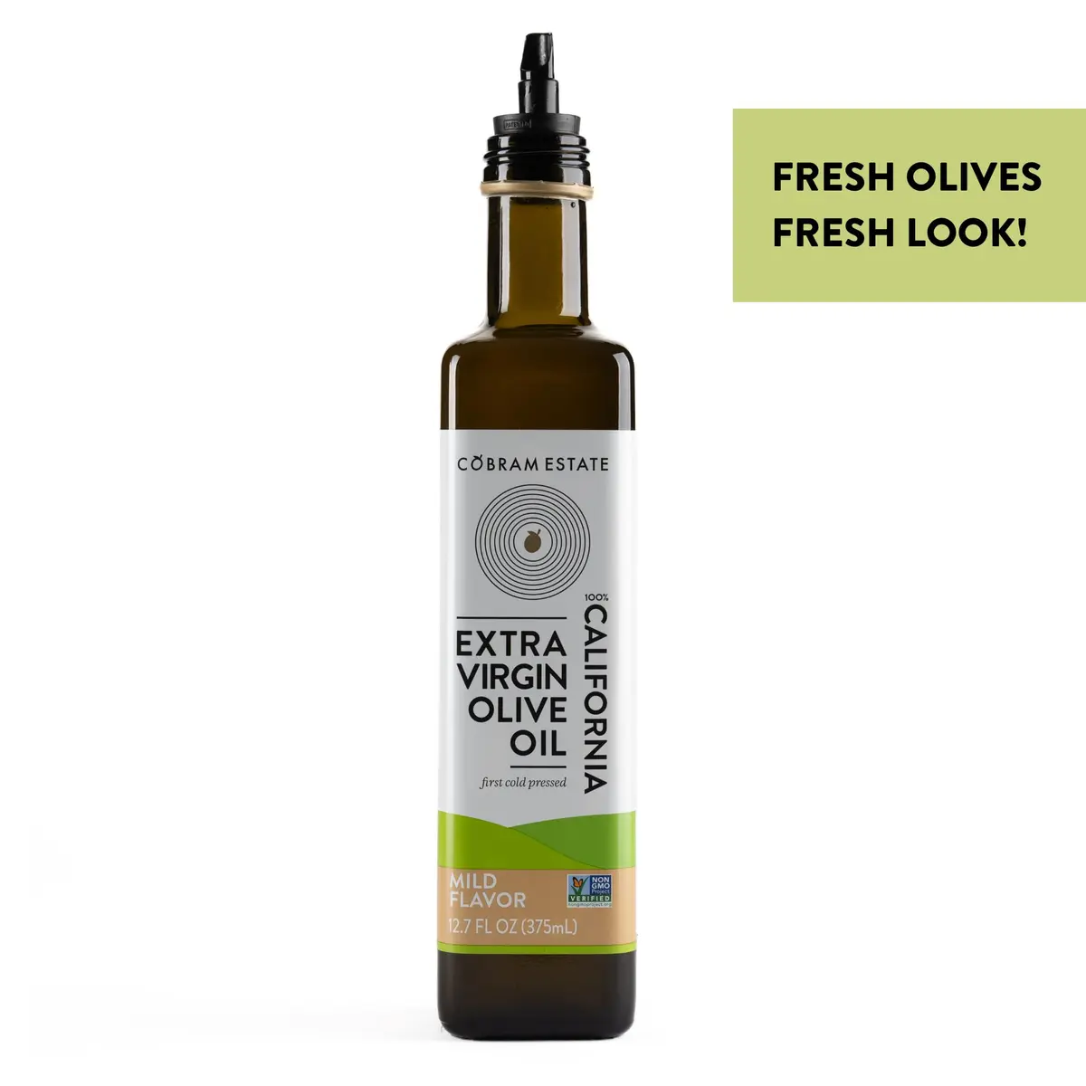 Cobram Estate Mild 100% California Extra Virgin Olive Oil 375ml | Cold Pressed, Non-GMO, Keto Friendly - view 5