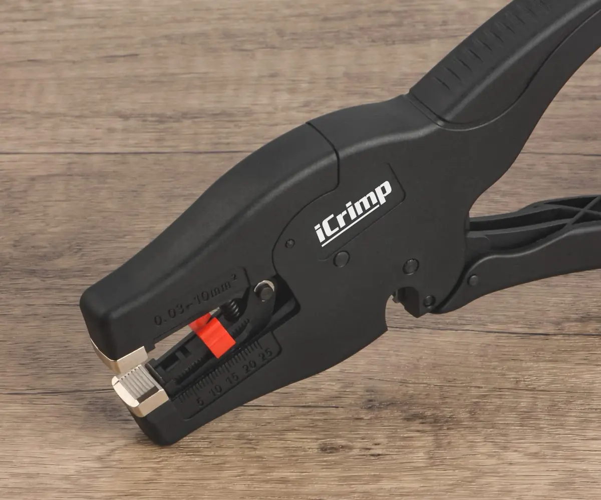 IWISS iCrimp Self-Adjusting Wire Stripper, AWG 32-7 | Ergonomic, Fast & Precise - view 7