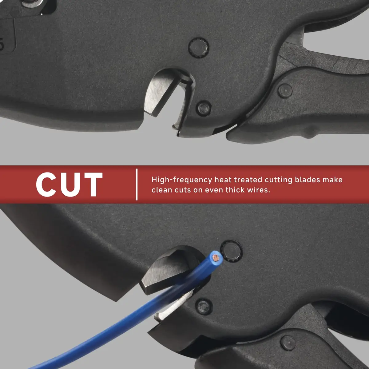 IWISS iCrimp Self-Adjusting Wire Stripper, AWG 32-7 | Ergonomic, Fast & Precise - view 3