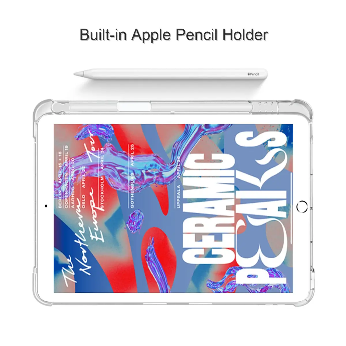 Divufus Dark Green Case with Pencil Holder for iPad Pro 9.7 | Full Protection & Auto Sleep/Wake - view 4