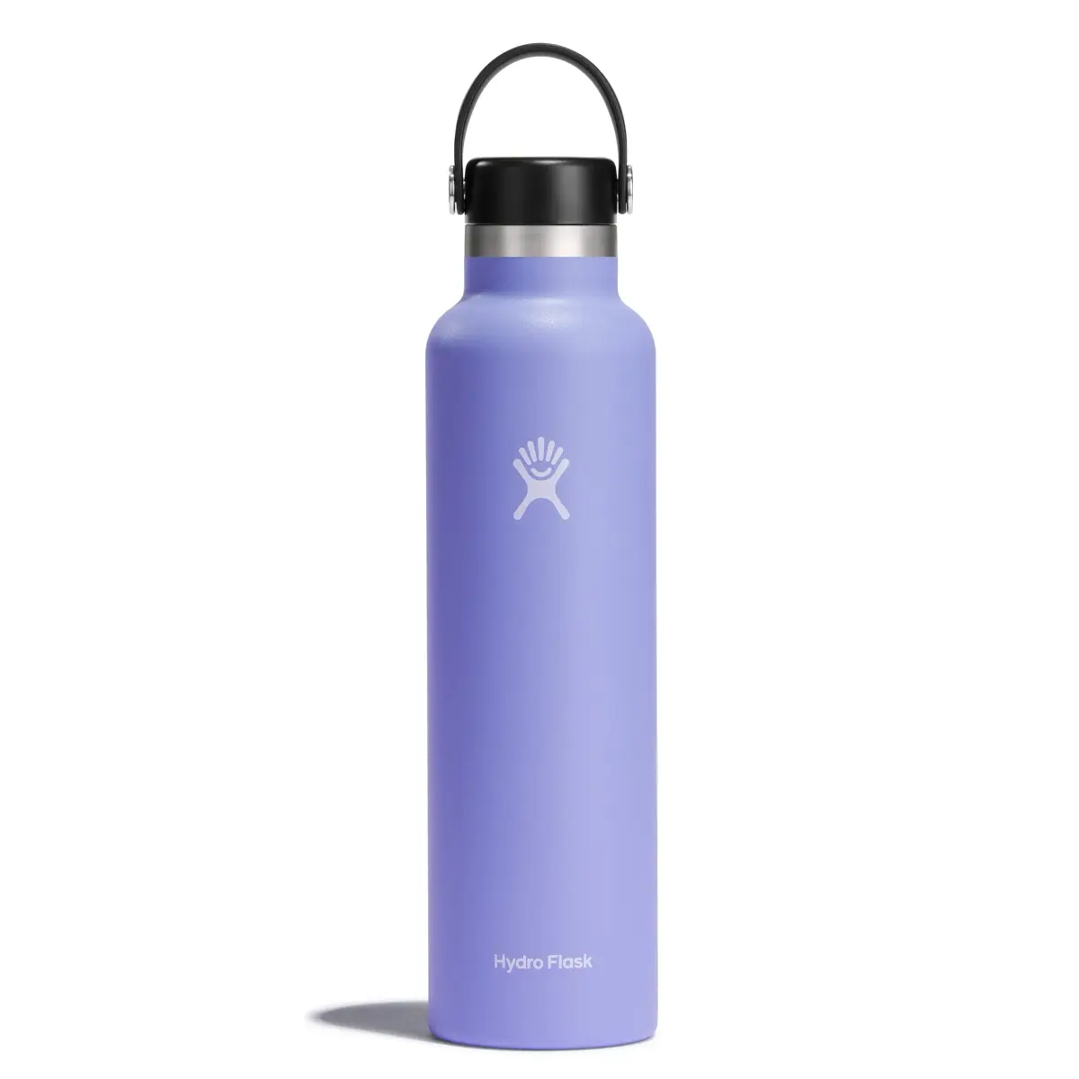 Hydro Flask Standard Mouth Water Bottle 710ml (24 Oz) | Insulated Stainless Steel, Leakproof, Purple - main product image