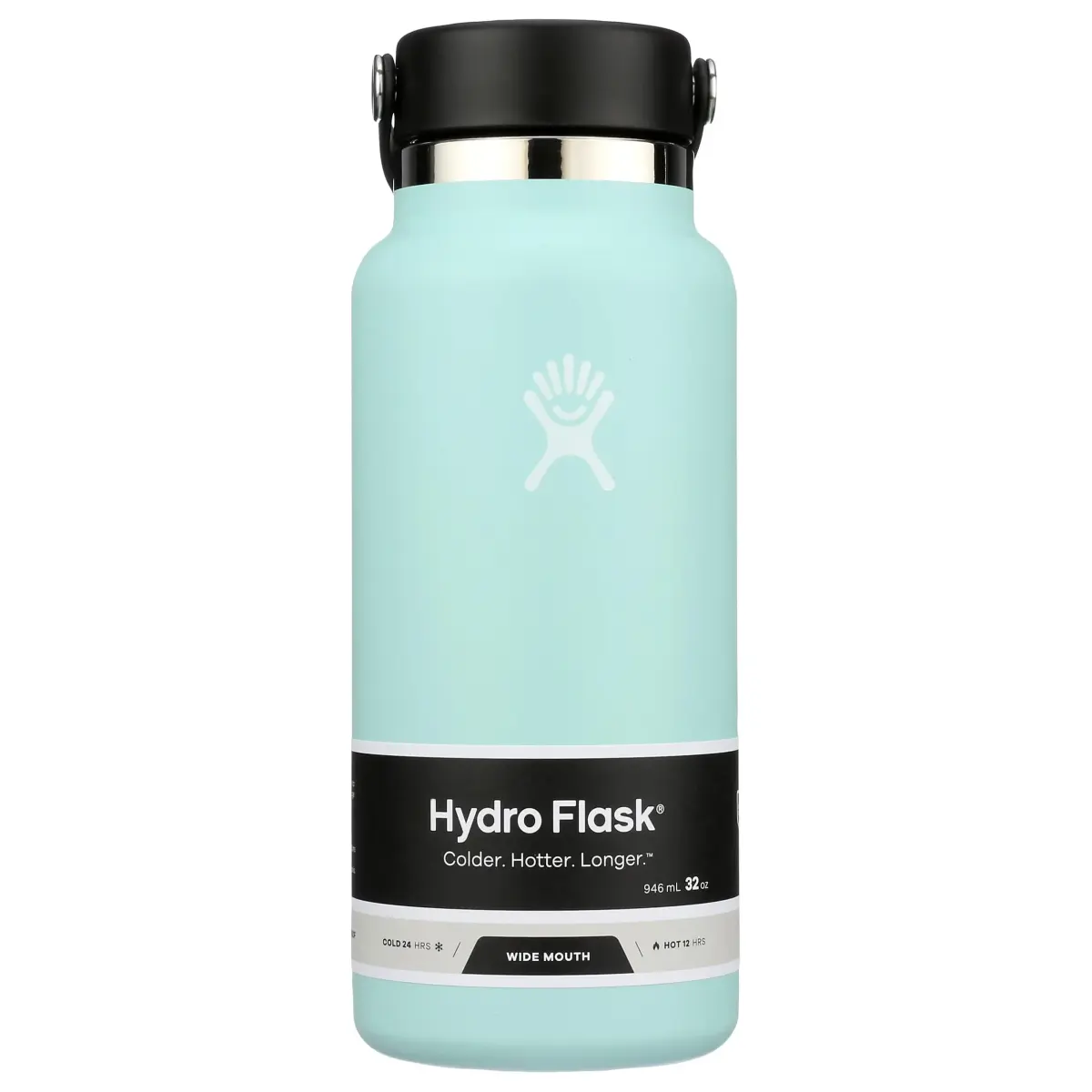 Hydro Flask Wide Mouth Flex Cap Water Bottle 946ml (32 Oz) | Keeps Cold 24 Hrs, Hot 12 Hrs - main product image