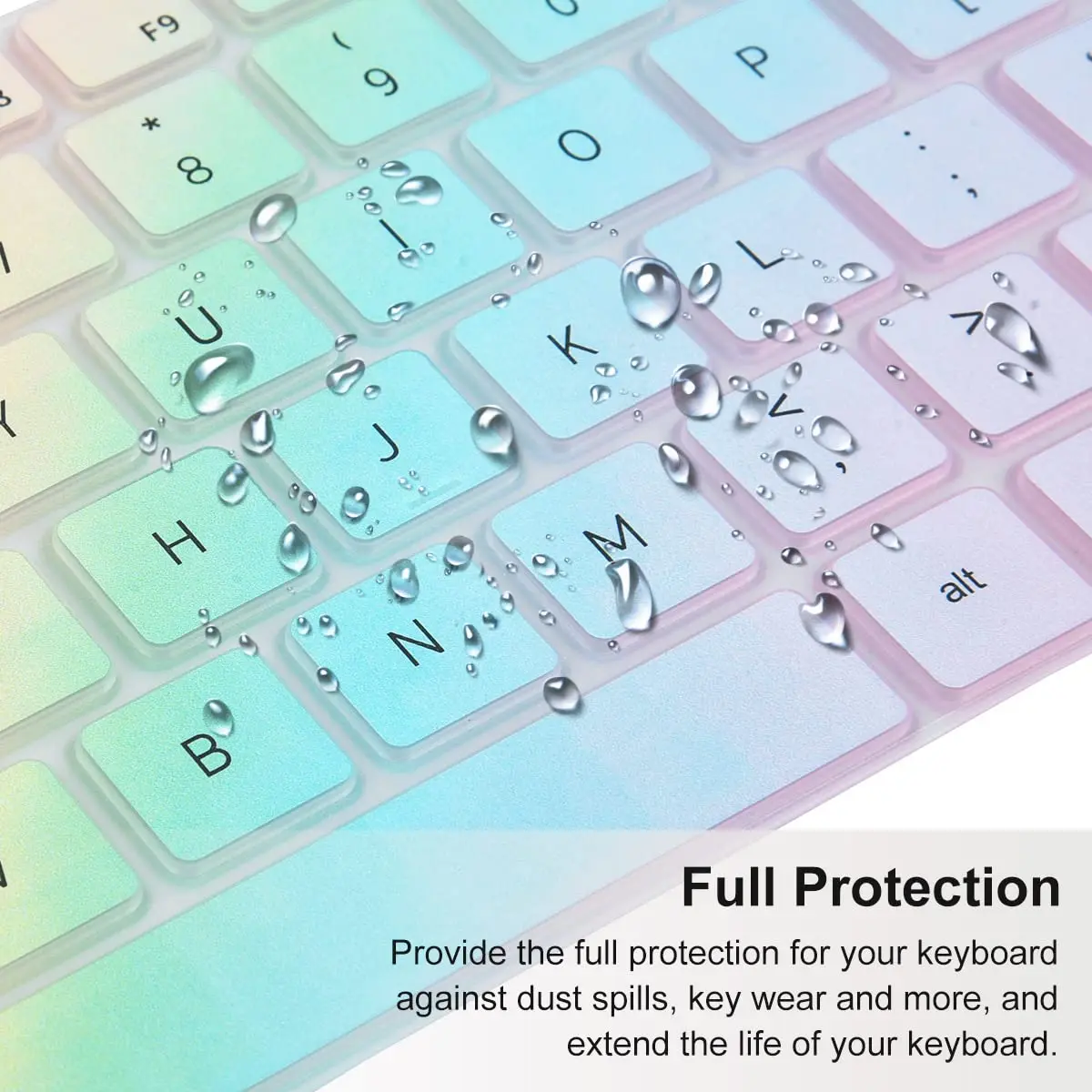 CaseBuy Keyboard Cover for Dell Latitude 5420 5430 5440 5450 3450 3440 14, Latitude 7440 7450 7430 7420 7410 14, Latitude 7520 15.6, Latitude 9510 9520 9420 9430 | US Keyboard Layout - view 6