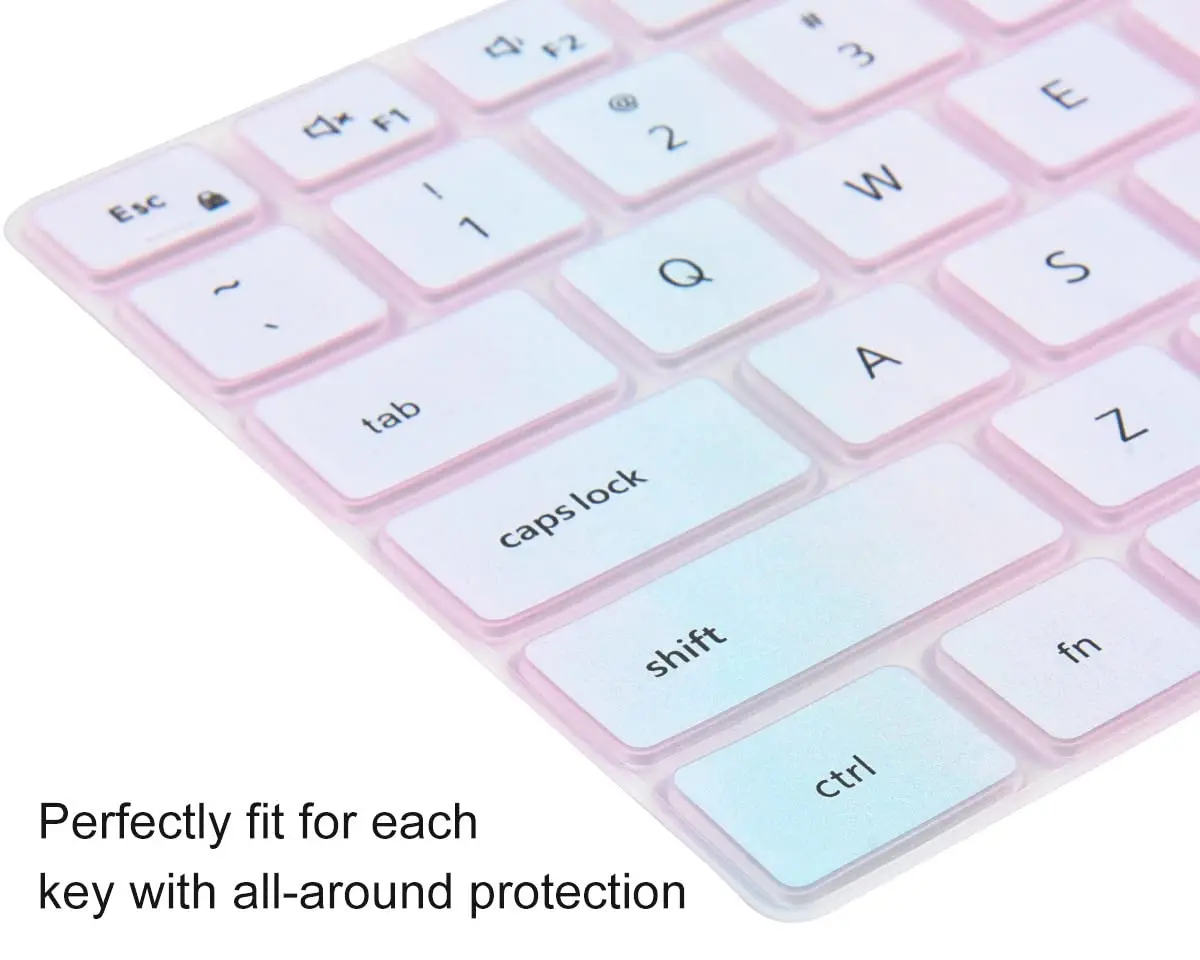 CaseBuy Keyboard Cover for Dell Latitude 5420 5430 5440 5450 3450 3440 14, Latitude 7440 7450 7430 7420 7410 14, Latitude 7520 15.6, Latitude 9510 9520 9420 9430 | US Keyboard Layout - view 4