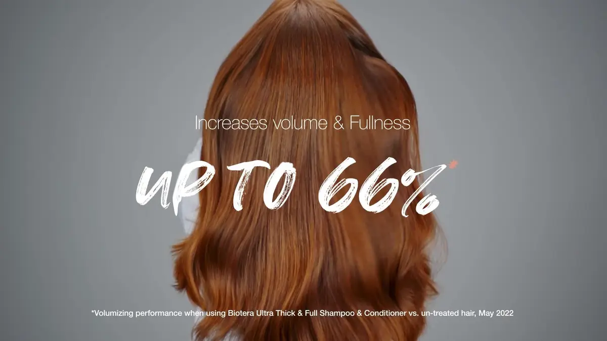 Biotera Ultra Thick & Full Volumizing Shampoo for Fine, Limp Hair – Adds Volume & Fullness, Vegan, Sulfate-Free, Color-Safe, 15.2 Fl Oz - view 9