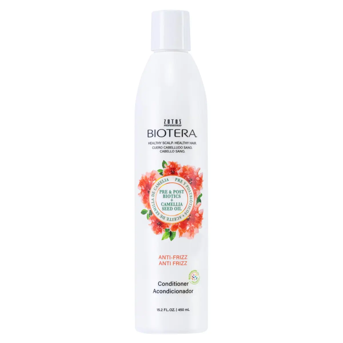 Biotera Anti-Frizz Smoothing Conditioner 15.2 Fl Oz | Controls Frizz & Enhances Shine in Humidity - main product image