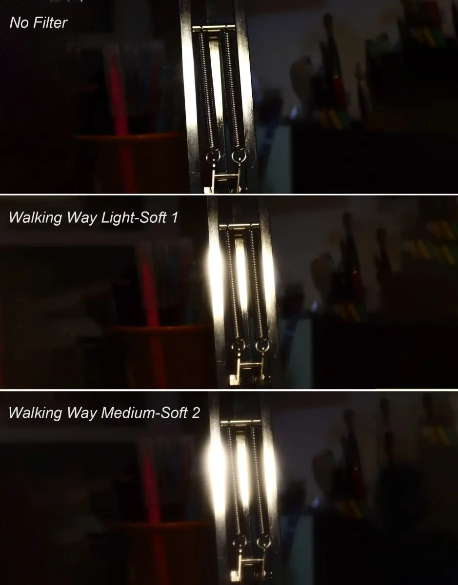 Walking Way 67mm White Pro Mist Diffusion Lens Filter | Dreamy Fog & Soft Glow Effect for Video/Vlog/Portrait - view 6