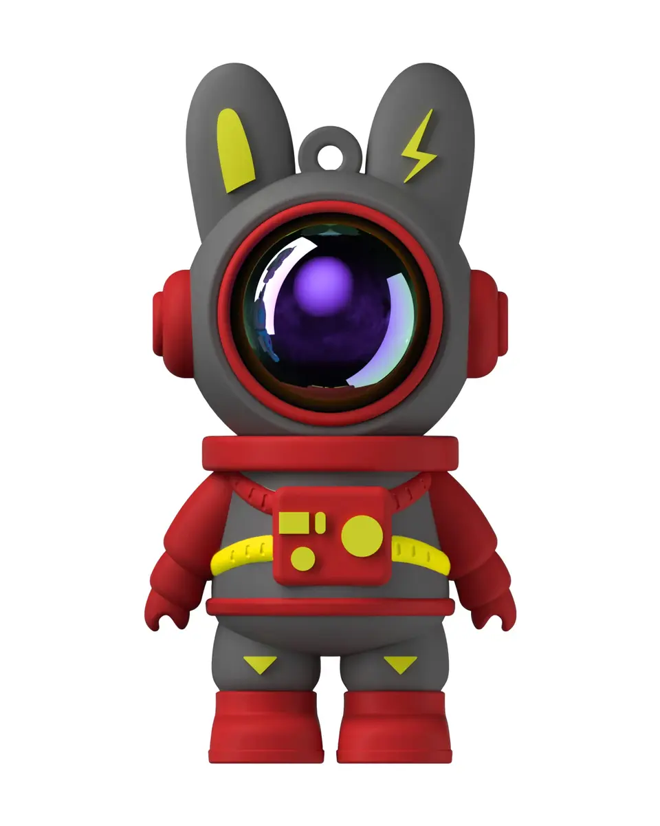 Bilious Cute Space Rabbit USB Flash Drive 128G Waterproof USB 2.0 | Small Size, Colorful & Durable (70-120 chars) - main product image