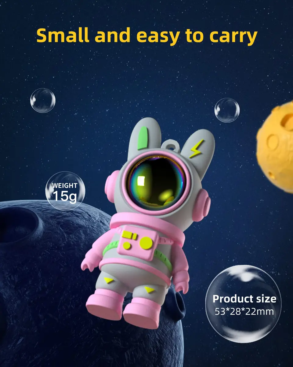 Bilious Cute Space Rabbit USB Flash Drive 128G Waterproof USB 2.0 | Small Size, Colorful & Durable (70-120 chars) - view 6