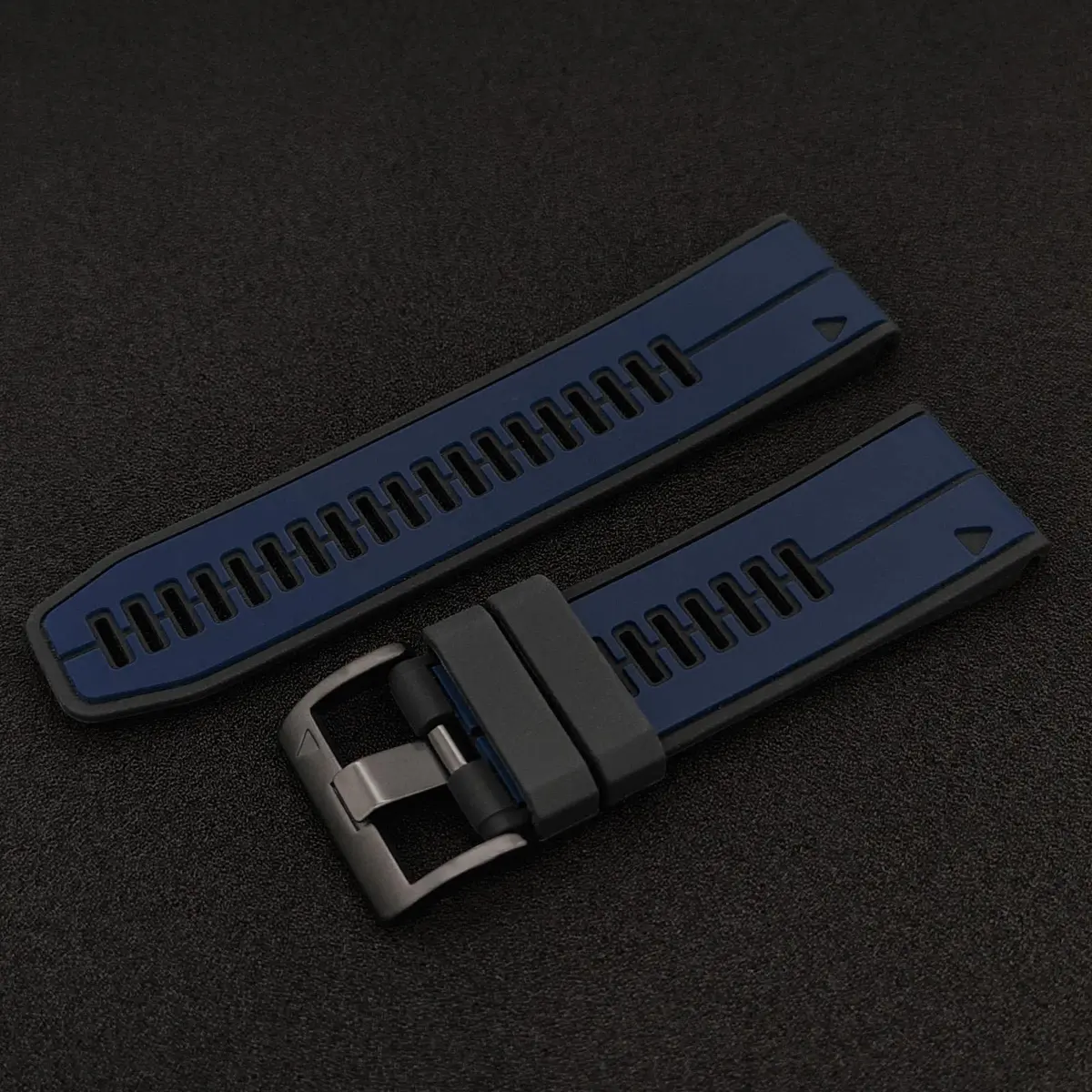 Abanen Quick Fit 22mm Silicone Watch Band for Garmin 955, Fenix 7, epix 2, Instinct 2 Solar | Waterproof Sport Strap - view 8