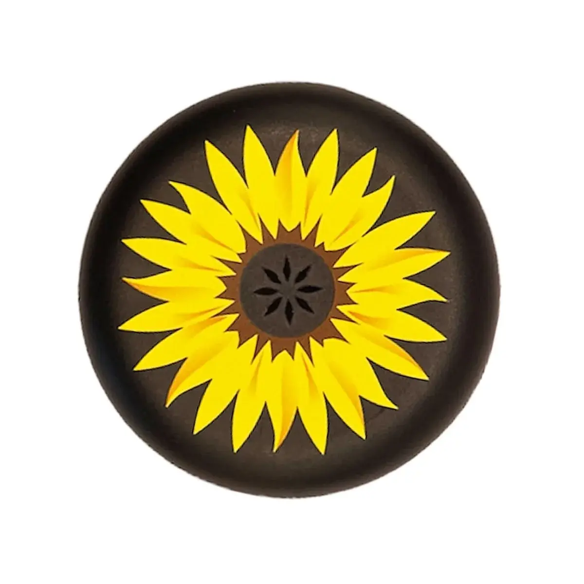 INVISALIGN Sunflower Yellow Aligner and Retainer Case | Medical-Grade Thermoplastic, Magnetic Closure, Ventilated Design (8.7 x 8.7 x 2.2 Inch) - main product image
