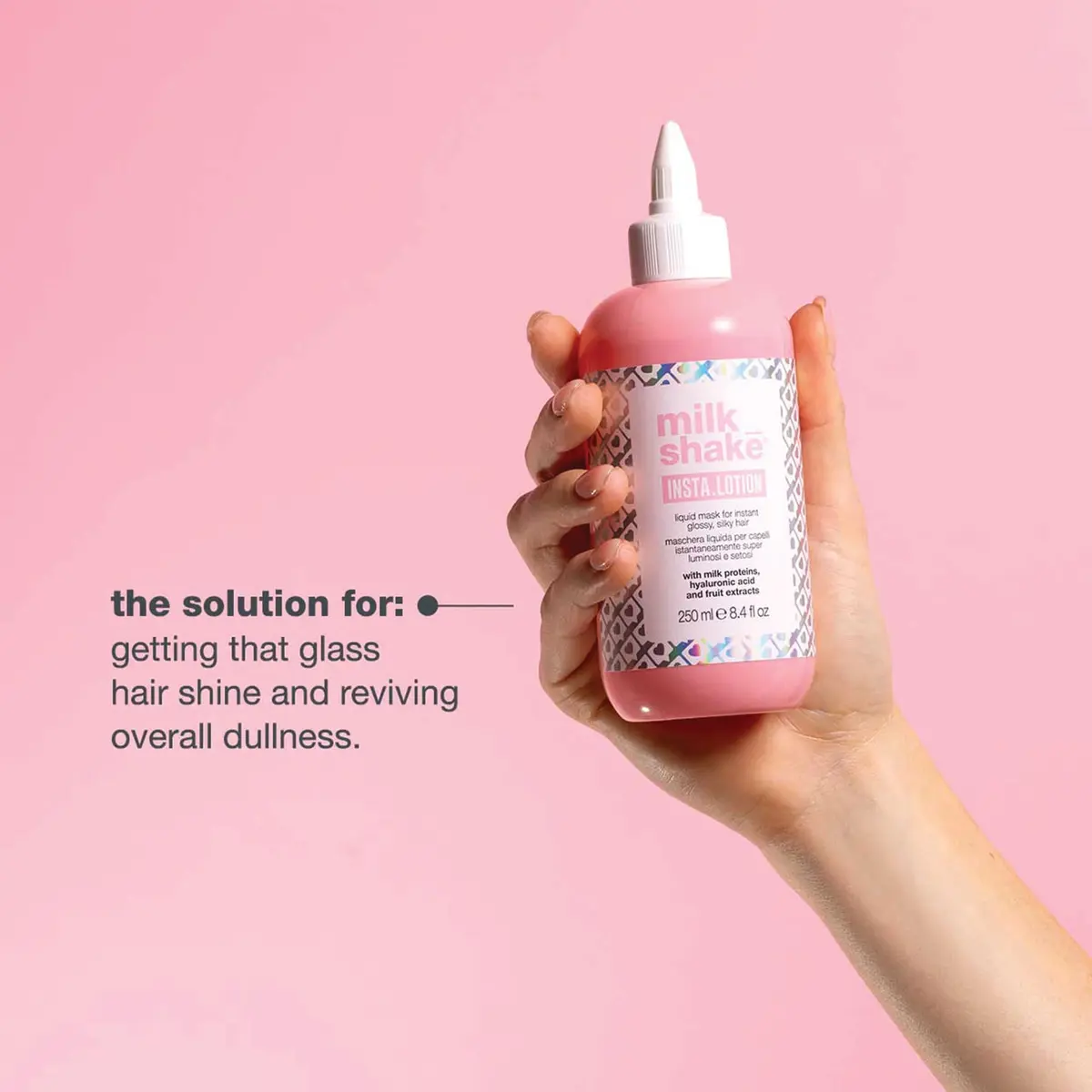 milk_shake Insta Lotion Liquid Mask 8.4 Oz | Glossy, Silky Hair, Fast-Absorbing - view 4