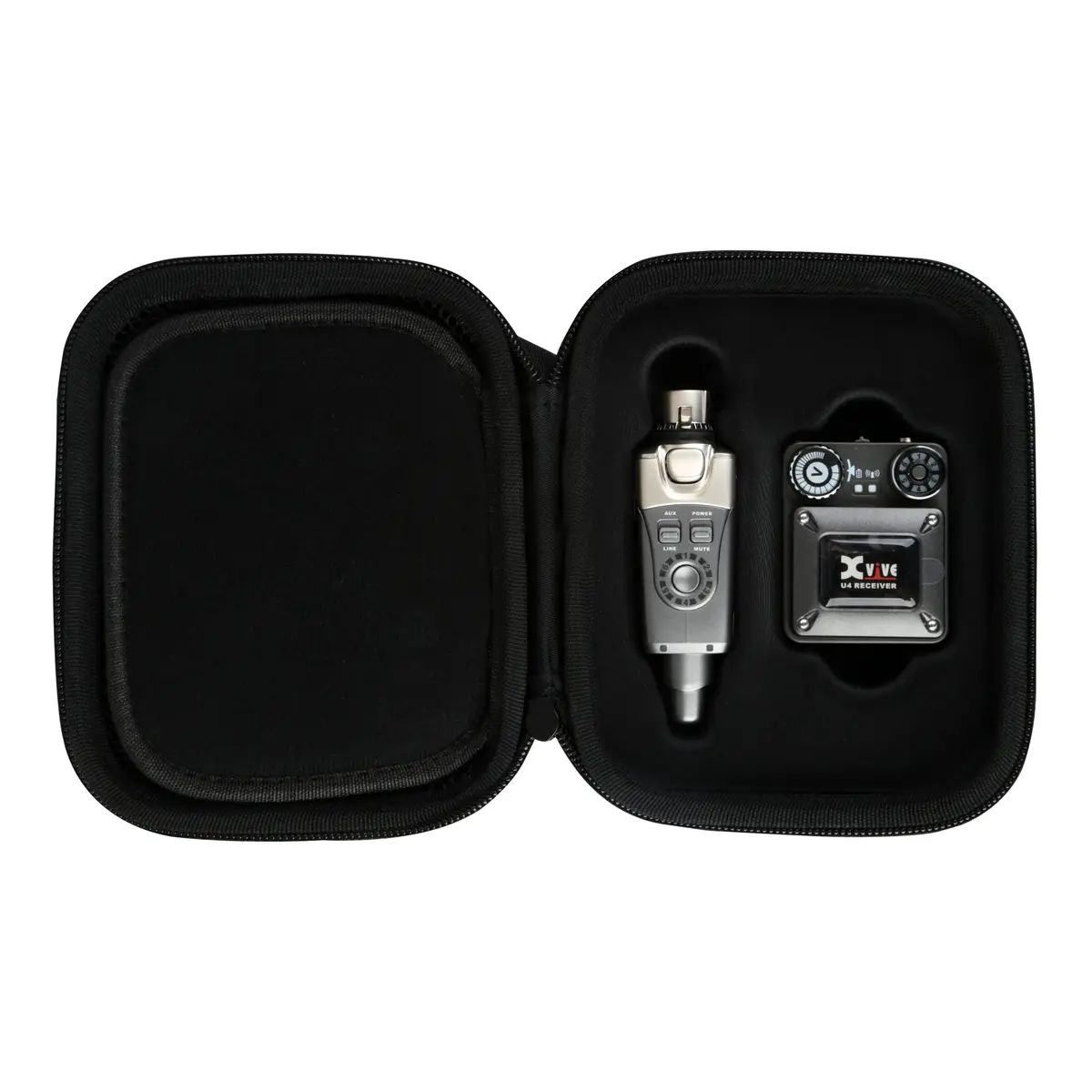 Xvive CU4 Hard EVA Travel Case for U4/U45 Wireless In-Ear Monitor System | Shockproof, Water-Resistant - view 5