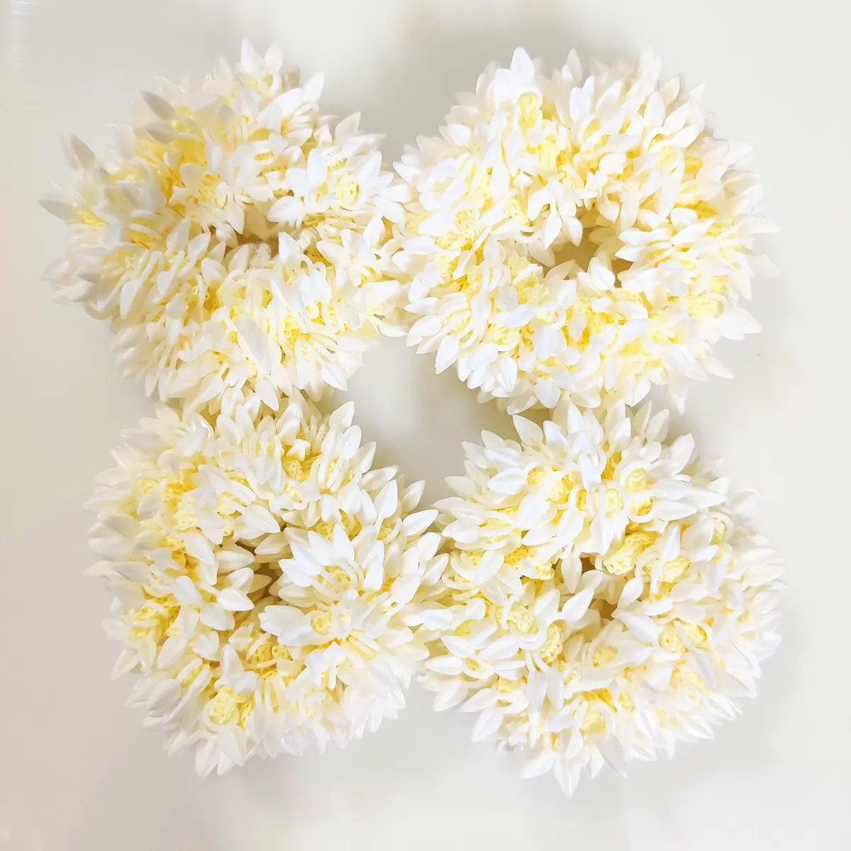 Pretty Charming Artificial Hair Gajra Bands Set of 4 | Floral Pattern - view 2