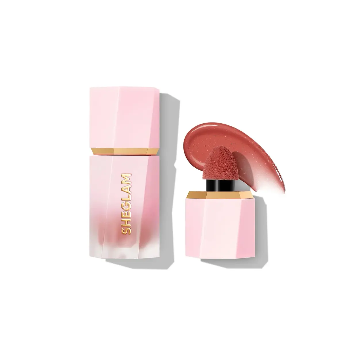 SHEGLAM Color Bloom Dayglow Liquid Blush Makeup Risky Business 5ml (0.18 Fl Oz) | Shimmer Finish for Cheeks - main product image