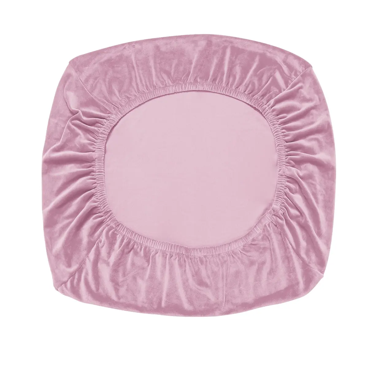 Jonuiony Wear-Resistant Universal Sofa Cover | Stretch Velvet L Shape Couch Protector (Pink) - view 8