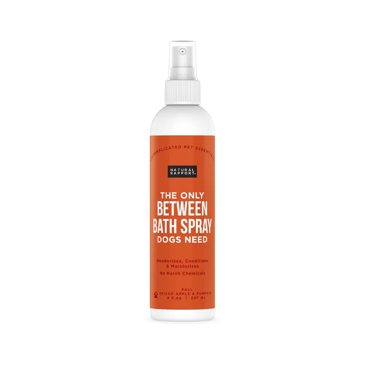 Natural Rapport Dog Cologne, Spiced Apple & Pumpkin Spray, 8 oz | Deodorizing & Odor Neutralizer for Dogs - main product image