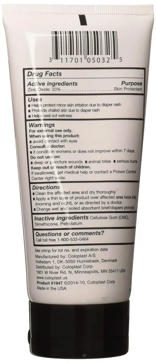 Coloplast Critic-Aid Skin Paste Skin Protectant Thick Moisture Barrier Paste, 6 Ounce (Each) Item 1947 (Pack of 3) | Thick Moisture Barrier for Sensitive Skin - view 2