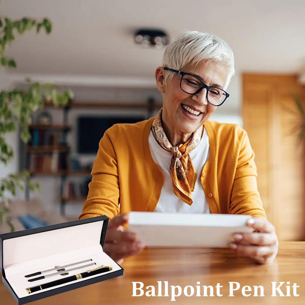 FEIDIAO Deluxe Ballpoint Pen Kit 0.5mm | Stylish Gift for Men & Women - view 6